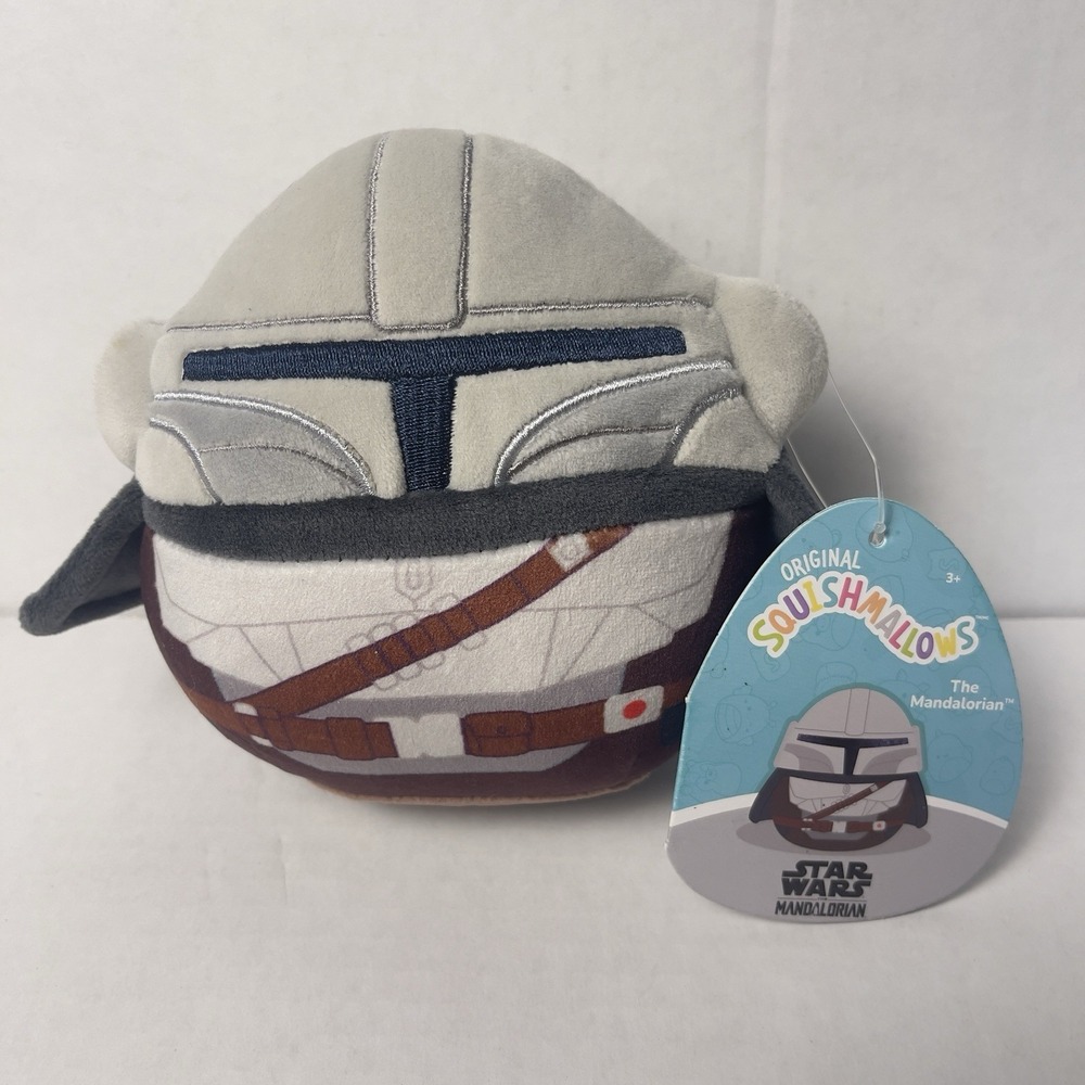 Squishmallow Star Wars Mandalorian 5" Plush W/Tag Read